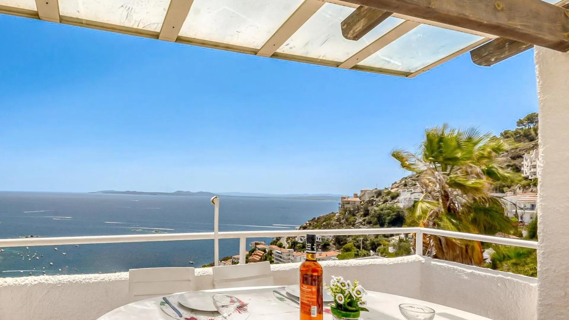 Apartment With Furnished Terrace Roses Spain